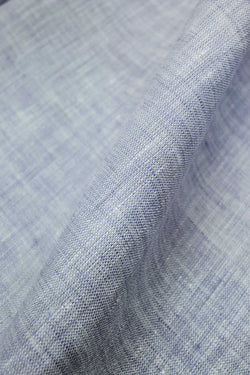 Portofino Light Blue Linen Fabric