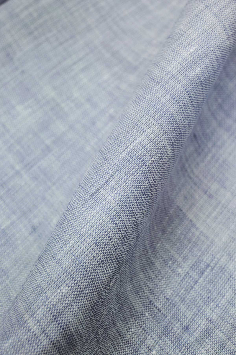 Portofino Light Blue Linen Fabric