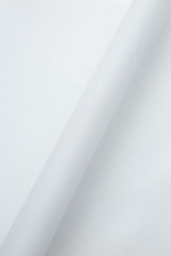 Alps Wrinkle Free White Poplin Fabric