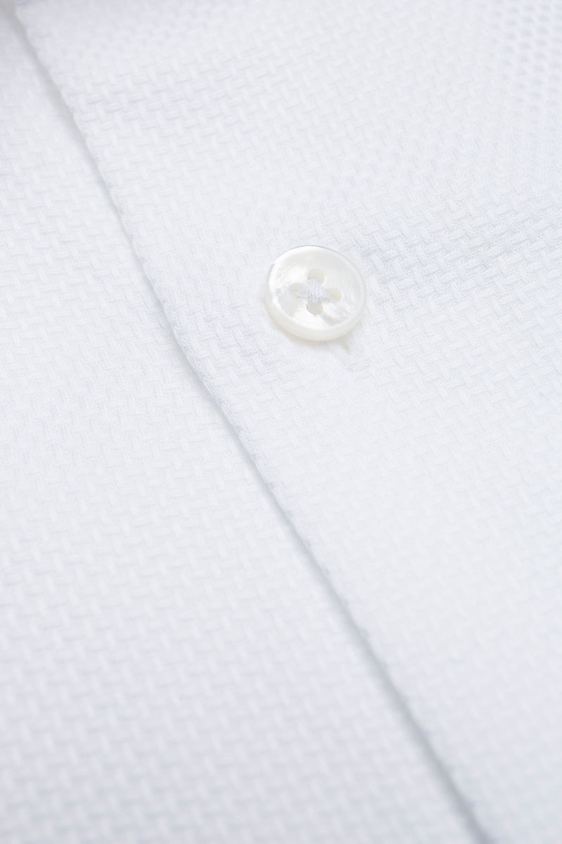 Cross 90s White Panama Shirt