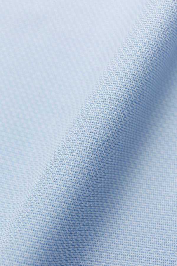 Jardin 100s Textured Light Blue Twill Fabric