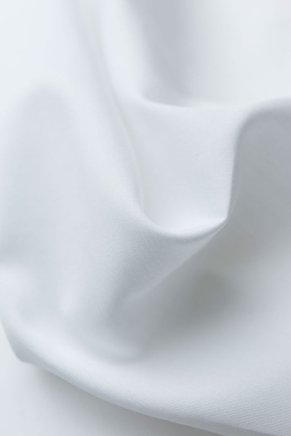 Paramount 170s White Twill Fabric