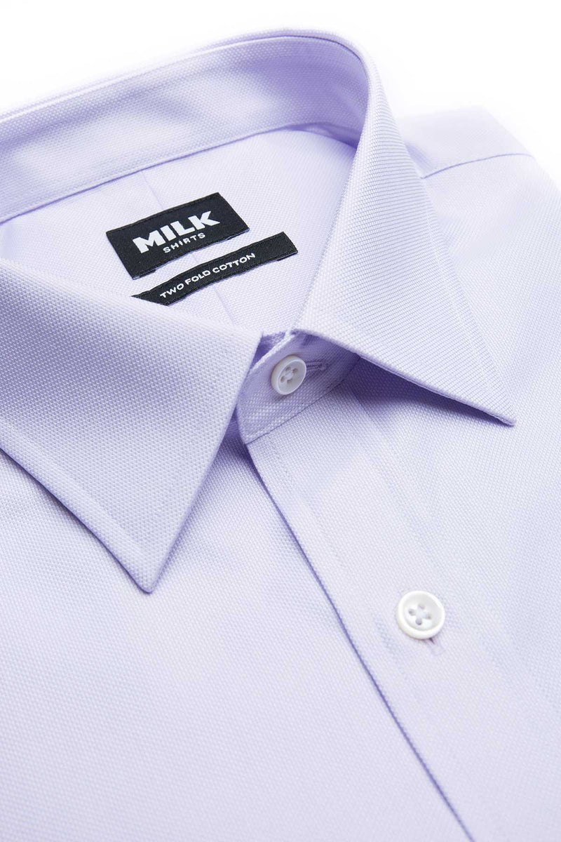 Queen 100's Purple Royal Oxford Shirt