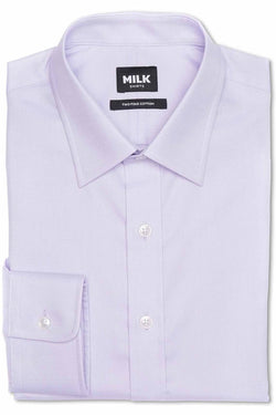 Queen 100's Purple Royal Oxford Shirt