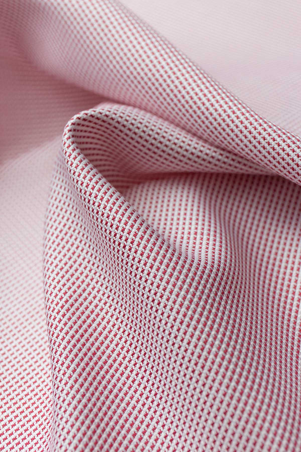 Scala 80s Red Textured Cotton Fabric