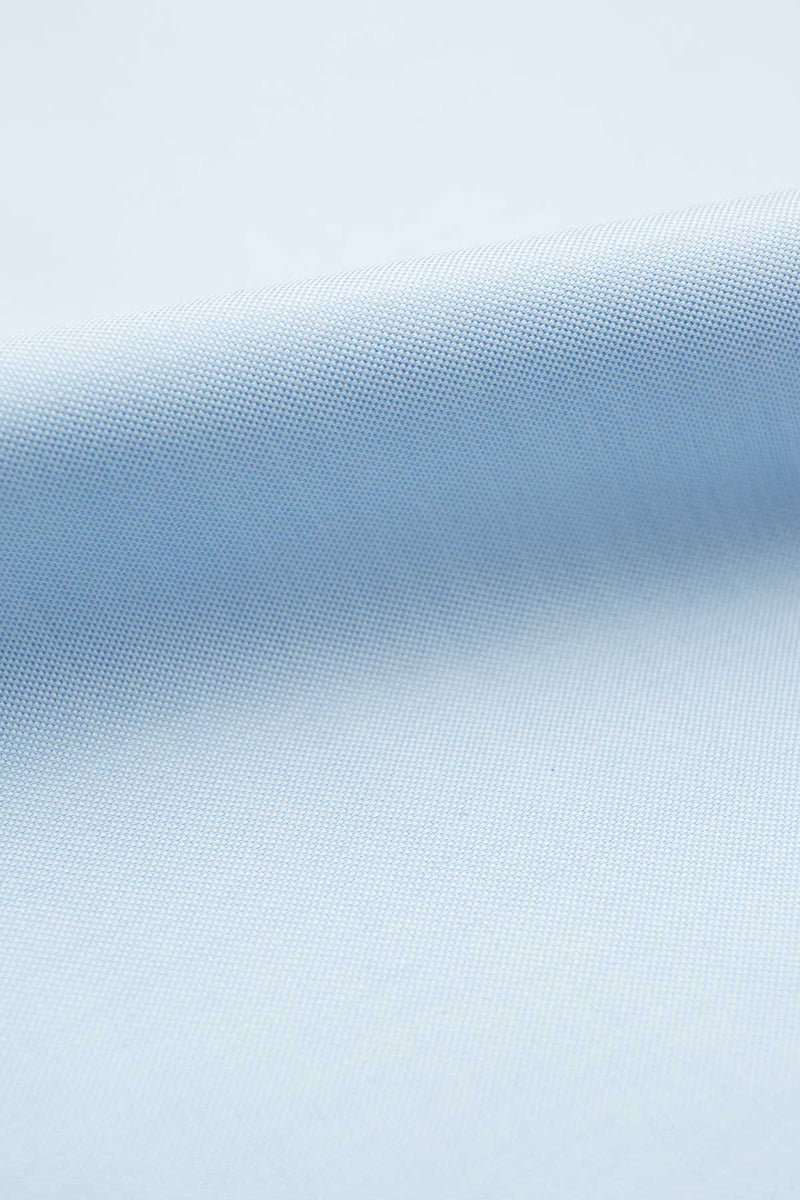 Zeus 80's Light Blue Pinpoint Fabric