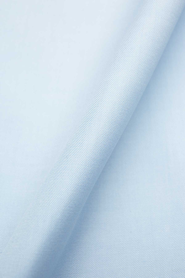 Zeus 80's Light Blue Pinpoint Fabric