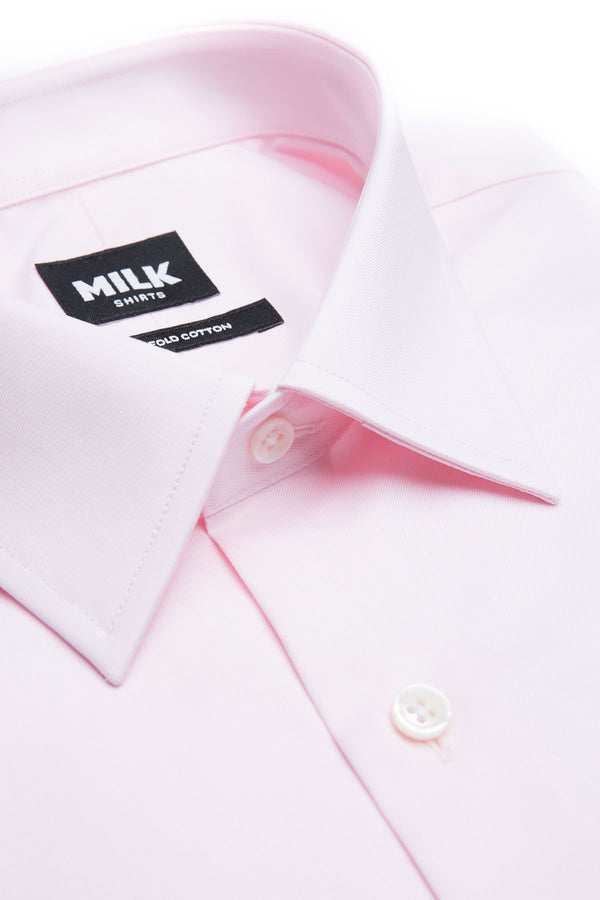 Ziraffe 100s Light Pink Twill Shirt