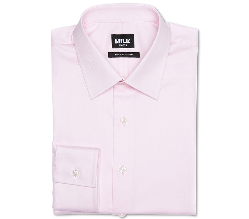 Ziraffe 100s Light Pink Twill Shirt